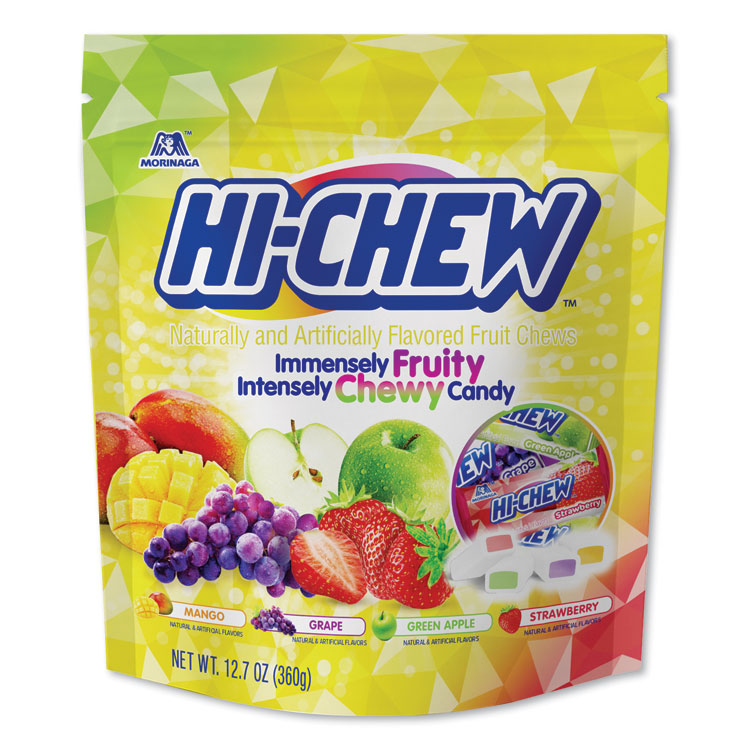 Hi-Chew™ Fruit Chews, Original Stand Up Pouch, 12.7 oz, 6/Carton (HIE00837) Case of 6