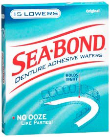 Sea•Bond® Denture Adhesive Wafer 15 per Box (747503_BX) 15/BX