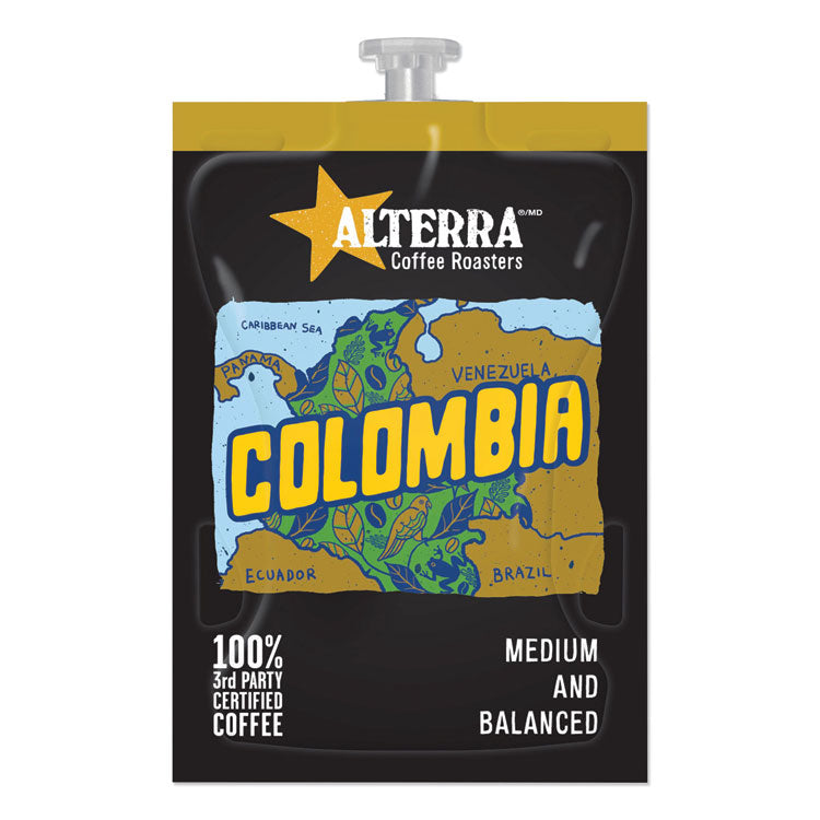 ALTERRA® Coffee Freshpack Pods, Colombia, Medium Roast, 0.28 oz, 100/Carton (MDKMDRA180)