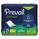 Prevail® Disposable Underpad 23 X 36 Inch Fluff Light Absorbency (1227006_PK) 25/PK