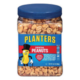 Planters® Cocktail Peanuts, Salted, 35 oz Canister (PTN07615) Each