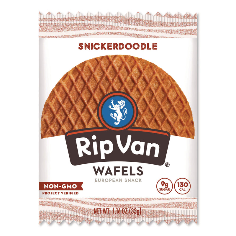 Wafels - Single Serve, Snickerdoodle, 1.16 oz Pack, 12/Box (RVW00377) Box of 12