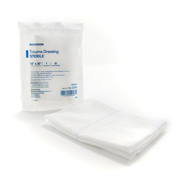 McKesson Trauma Dressing 10 X 30 Inch Sterile 1 per Pack (474702_PK) 1/PK