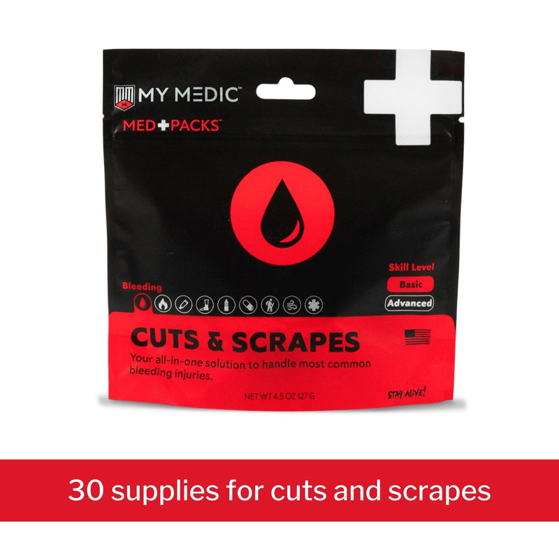 My Medic™ MED PACKS Cuts and Scrapes First Aid Kit Pouch (1207803_EA) 1/EA