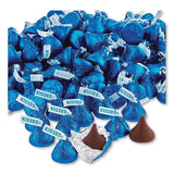 Hershey®'s KISSES, Milk Chocolate, Dark Blue Wrappers, 66.7 oz Bag (HRS60194) Each
