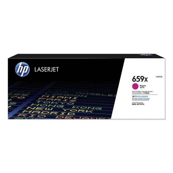 HP HP 659X, (W2013X) High-Yield Magenta Original LaserJet Toner Cartridge (HEWW2013X)