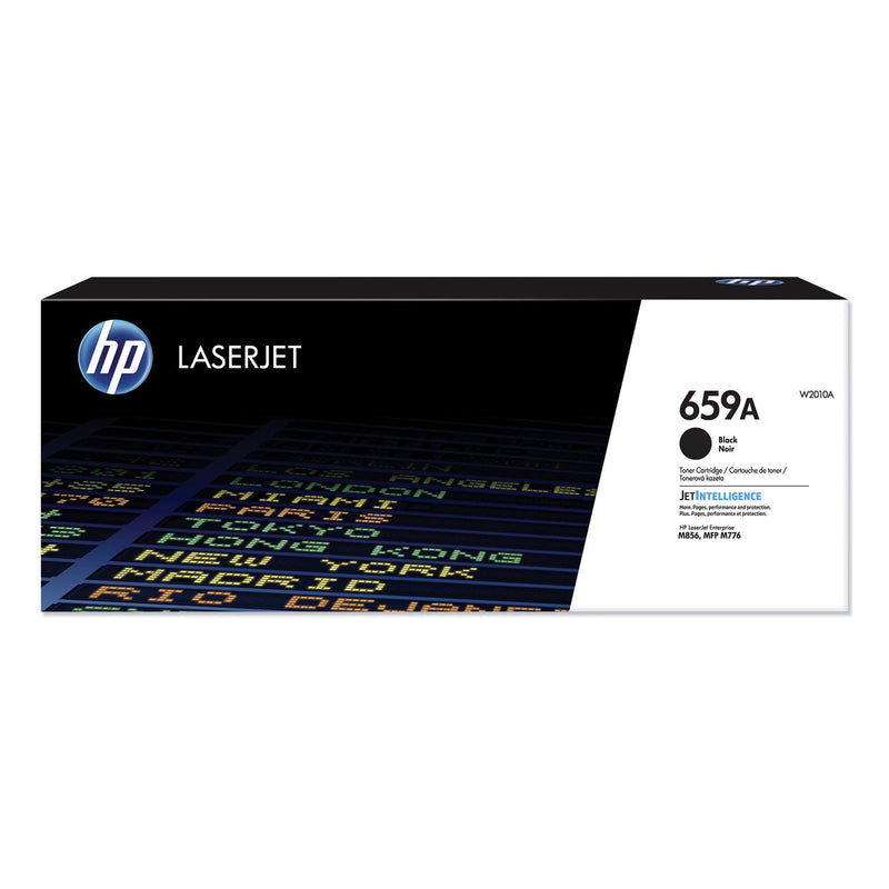 HP HP 659A, (W2010A) Black Original LaserJet Toner Cartridge (HEWW2010A) Each