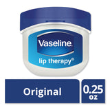 Vaseline® Lip Therapy, Original, 0.25 oz, Plastic Flip-Top Container (UNI20677EA) Each