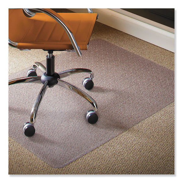 ES Robbins® Natural Origins Chair Mat for Carpet, 46 x 60, Clear (ESR141052)