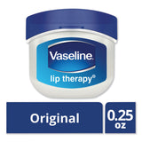 Vaseline® Lip Therapy, Original, 0.25 oz, Plastic Flip-Top Container, 32/Carton (UNI20677CT) Case of 32