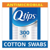 Q-tips® Cotton Swabs, Antibacterial, 300/Pack, 12/Carton (EDA17900CT) Case of 12