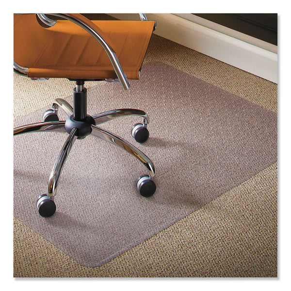 ES Robbins® Natural Origins Chair Mat for Carpet, 46 x 60, Clear (ESR141052) Each