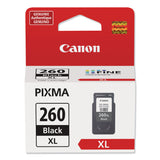 Canon® 3706C001 (PG-260XL) High-Yield Ink, Black (CNM3706C001) Each