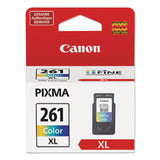 Canon® 3724C001 (CL-261XL) High-Yield Ink, Color (CNM3724C001) Each