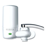 Brita® On Tap Faucet Water Filter System, White (CLO42201) Each