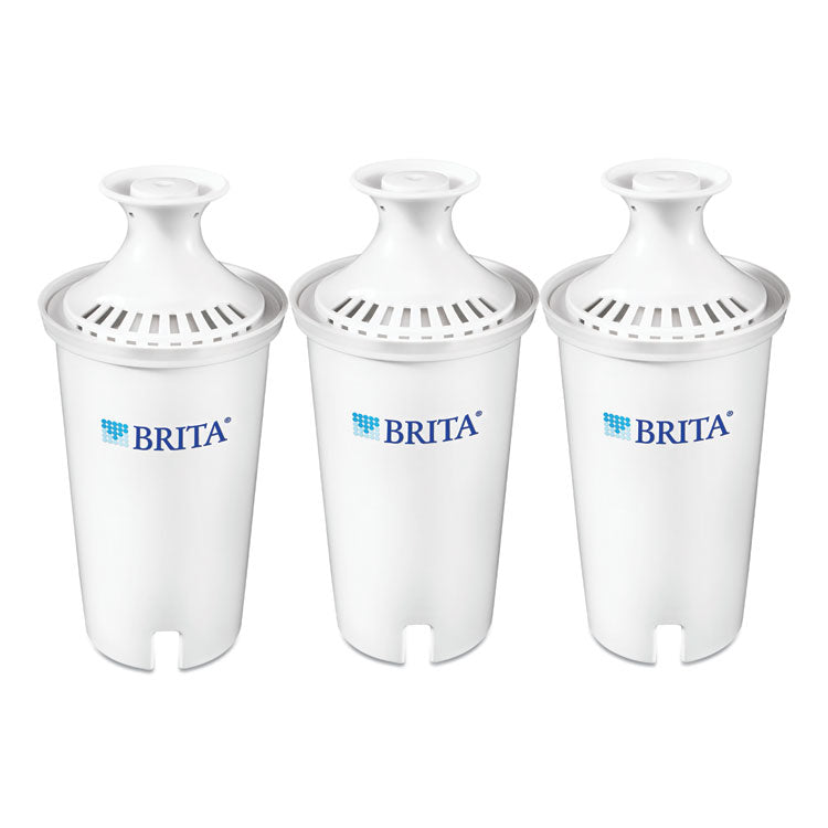 Brita® Water Filter Pitcher Advanced Replacement Filters, 3/Pack (CLO35503) Case of 3