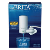 Brita® On Tap Faucet Water Filter System, White (CLO42201) Each