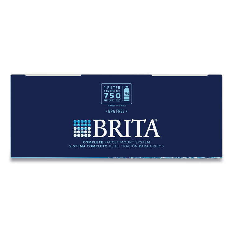 Brita® On Tap Faucet Water Filter System, White (CLO42201) Each