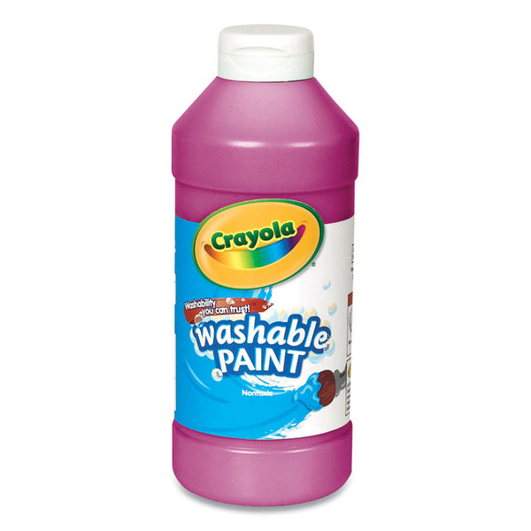 Crayola® Washable Paint, Magenta, 16 oz Bottle (CYO542016069)