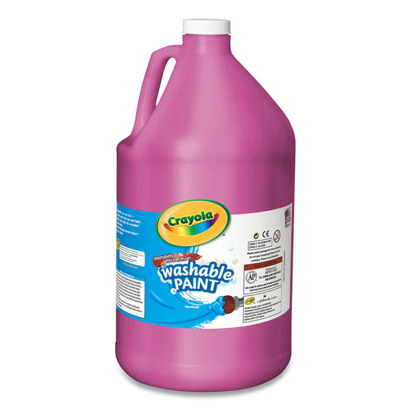 Crayola® Washable Paint, Magenta, 1 gal Bottle (CYO542128069) Each