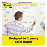 Post-it® Easel Pads Super Sticky Vertical-Orientation Self-Stick Easel Pads, Unruled, (30) White 25 x 30 Sheets, 8/Pack (MMM559VAD8PK) Pack of 8
