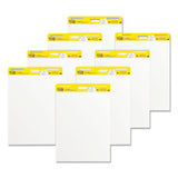 Post-it® Easel Pads Super Sticky Vertical-Orientation Self-Stick Easel Pads, Unruled, (30) White 25 x 30 Sheets, 8/Pack (MMM559VAD8PK) Pack of 8