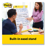 Post-it® Easel Pads Super Sticky Original Tabletop Easel Pad with Self-Stick Sheets, Unruled, 20 x 23, White, 20 Sheets, 4/Pack (MMM563VAD4PK) Pack of 4