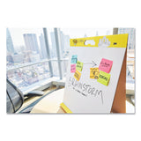 Post-it® Easel Pads Super Sticky Original Tabletop Easel Pad with Self-Stick Sheets, Unruled, 20 x 23, White, 20 Sheets, 4/Pack (MMM563VAD4PK) Pack of 4