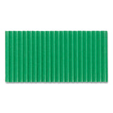 Pacon® Corobuff Corrugated Paper Roll, 48" x 25 ft, Emerald Green (PAC0011141)