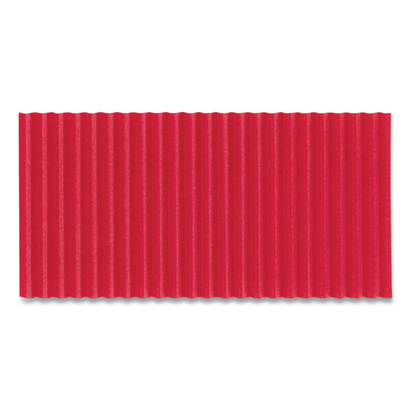 Pacon® Corobuff Corrugated Paper Roll, 48" x 25 ft, Flame Red (PAC0011031) 1 Roll