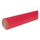 Pacon® Corobuff Corrugated Paper Roll, 48" x 25 ft, Flame Red (PAC0011031)