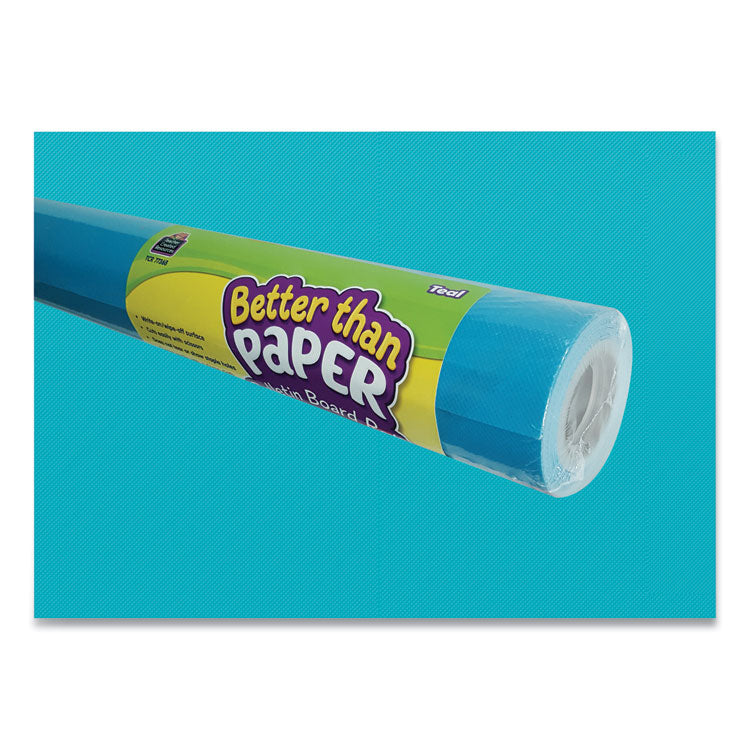 Teacher Created Resources Better Than Paper Bulletin Board Roll, 4 ft x 12 ft, Teal (TCR77368) 1 Roll
