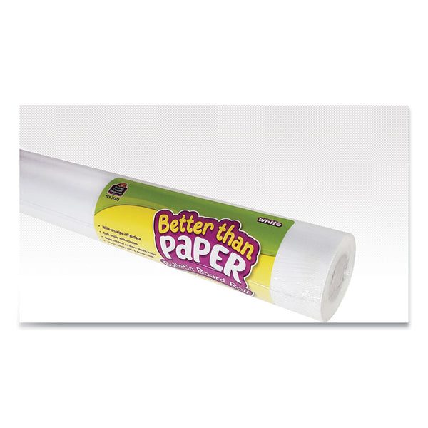 Teacher Created Resources Better Than Paper Bulletin Board Roll, 4 ft x 12 ft, White (TCR77373) 1 Roll