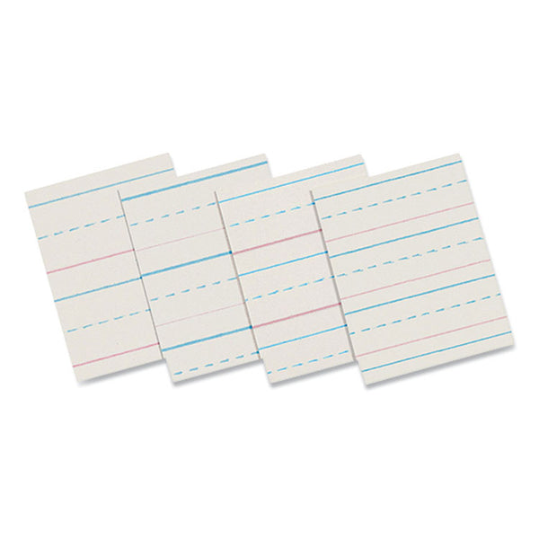 Pacon® Multi-Program Handwriting Paper, 30 lb Bond Weight, 1/2" Long Rule, Two-Sided, 8 x 10.5, 500/Pack (ZNBZP2612) Pack of 500