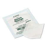 Medline Caring Woven Gauze Sponges, Sterile, 12-Ply, 2 x 2, 2,400/Carton (MIIPRM21419)