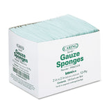 Medline Caring Woven Gauze Sponges, Sterile, 12-Ply, 2 x 2, 2,400/Carton (MIIPRM21419)