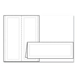 Avery® Large Embossed Tent Card, White, 3.5 x 11, 1 Card/Sheet, 50 Sheets/Box (AVE5309) Each