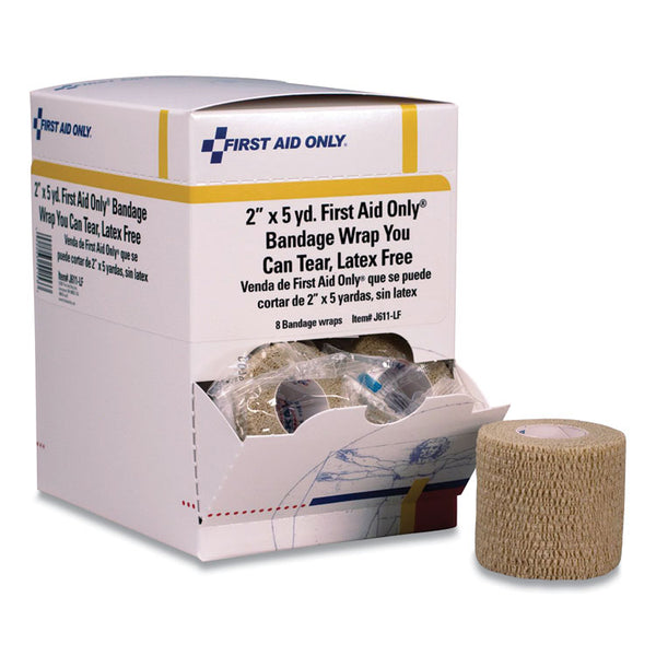 First Aid Only™ Bandage Wrap You Can Tear, 2" x 15 ft, 8/Box (FAO5910) Box of 8