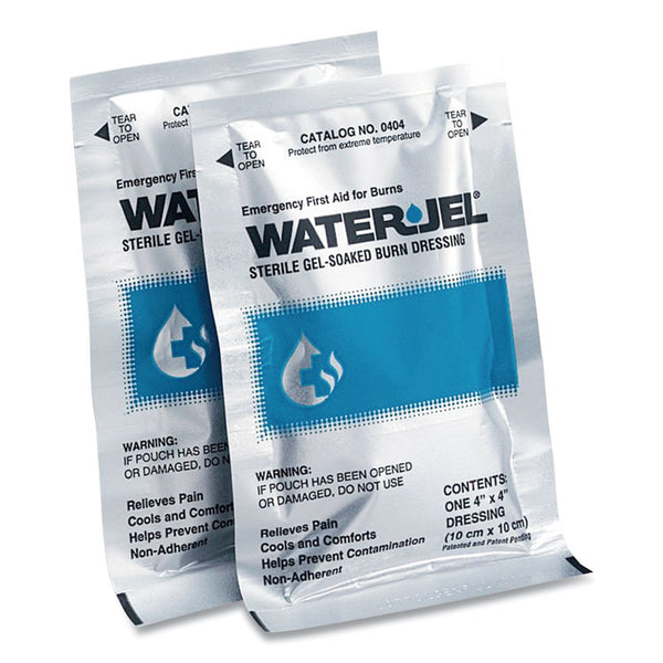 First Aid Only™ Water-Jel Burn Dressing, 4 x 4 (FAO730020)