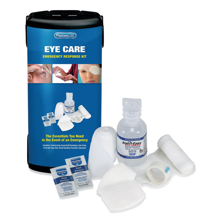 PhysiciansCare® by First Aid Only® First Responder Eye Care First Aid Kit, Plastic Case (PHY90142) Each