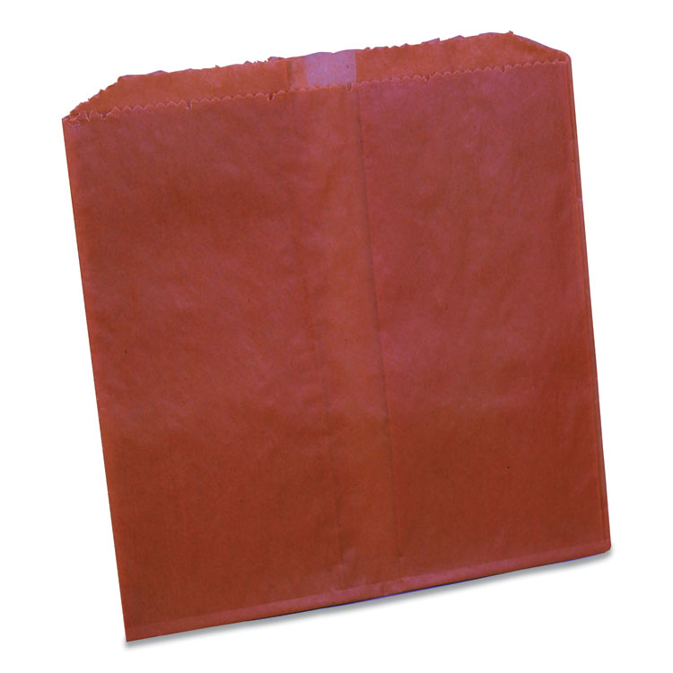 Impact® Waxed Sanitary Napkin Disposal Liners, 8.1 x 06. x 9.05, Brown, 500/Carton (IMP25122488)