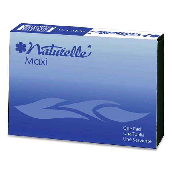 Impact® Naturelle Maxi Pads, #4 For Vending Machines, 250 Individually Wrapped/Carton (IMP25130973)