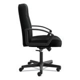 HON® HVL601 Series Executive High-Back Chair, Supports Up to 250 lb, 17.44" to 20.94" Seat Height, Black (BSXVL601VA10)