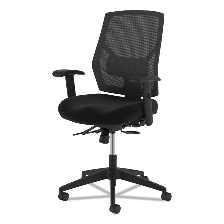 HON® VL582 High-Back Task Chair, Supports Up to 250 lb, 19" to 22" Seat Height, Black (BSXVL582ES10T)
