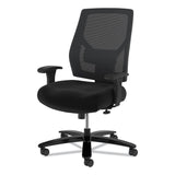 HON® Crio Big and Tall Mid-Back Task Chair, Supports Up to 450 lb, 18" to 22" Seat Height, Black (BSXVL585ES10T)