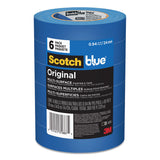 ScotchBlue™ Original Multi-Surface Painter's Tape, 3" Core, 0.94" x 60 yds, Blue, 6/Pack (MMM209024EVP) Pack of 6