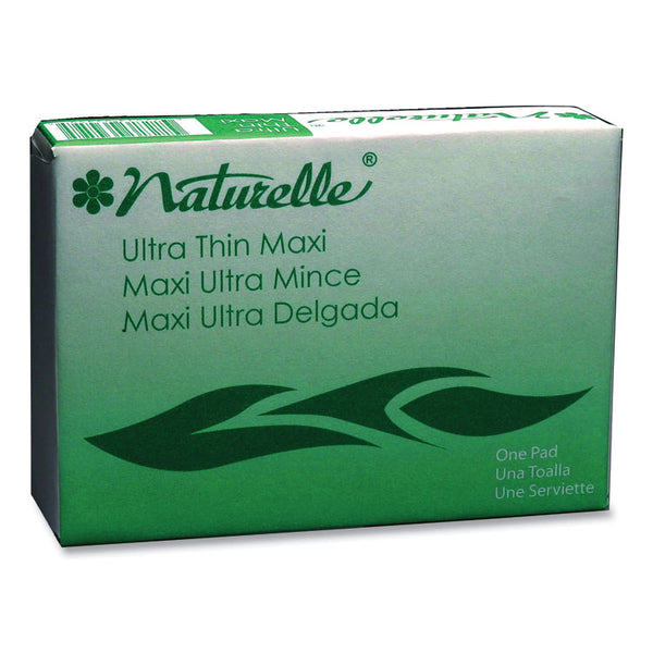 Impact® Naturelle Maxi Pads, #4 Ultra Thin with Wings, 200 Individually Wrapped/Carton (IMP25169798)