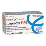Foster & Thrive™ Nightime Pain / Allergy Relief 200 mg - 38 mg Strength Ibuprofen / Diphenhydramine Capsule 40 per Bottle (1238989_BT) 1/BT