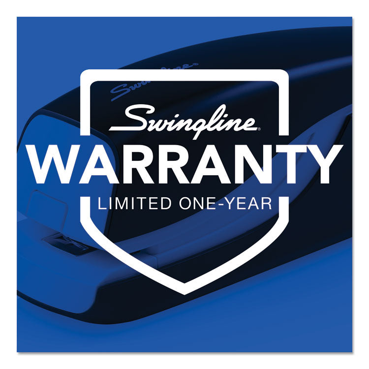Swingline® Breeze Automatic Stapler, 20-Sheet Capacity, Black (SWI42132)