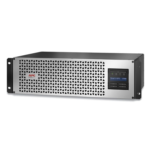 APC® SMTL1500RM3UC Smart-UPS Li-Ion Rackmount Battery Backup System, 6 Outlets, 1,500 VA, 680 J (APWSMTL1500RM3U)